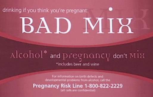 New Awareness Campaign to Stop Fetal Alcohol Syndrome 
