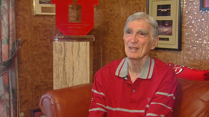 Ferrin was an All-American University of Utah basketball player with the famous '44 championship team. After playing in the NBA, he worked as the school's athletic director.