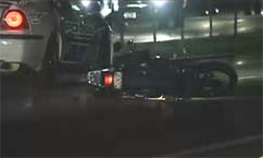 Motorcyclist Seriously Injured in Accident
