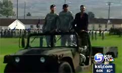 Huntsman Commemorates Governor's Day at Camp Williams