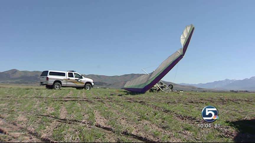 Pilot injured when utralight plane crashes in Utah County