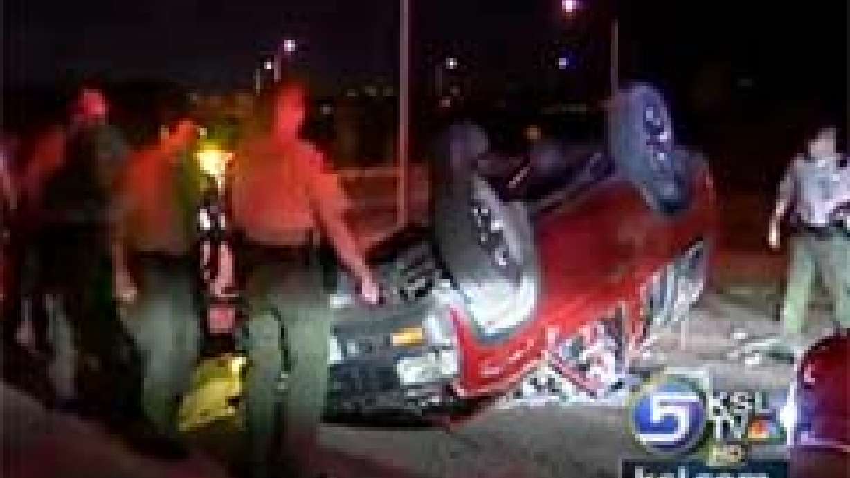 Driver Critically Injured in Rollover