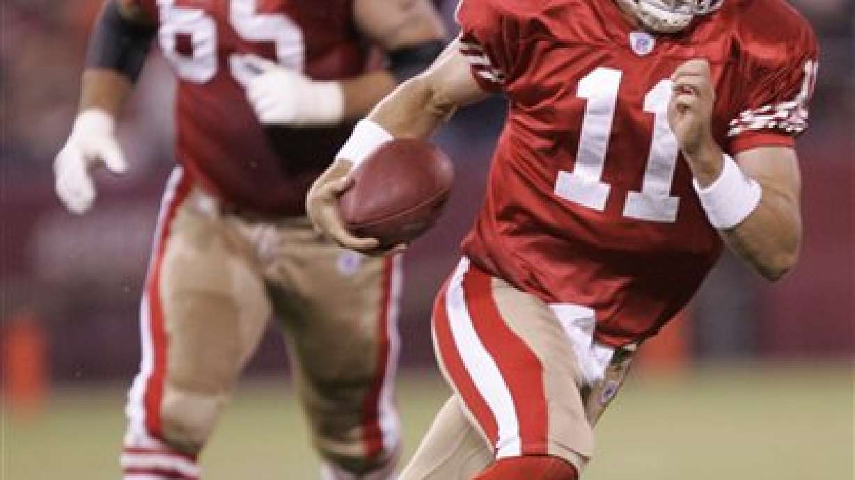 Niners QB Smith out at least 2 more weeks
