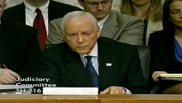 Hatch questions Kagan, cracks jokes at hearing