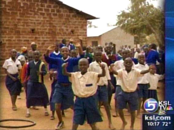 Utah Kids Making Friends with School Children in Kenya