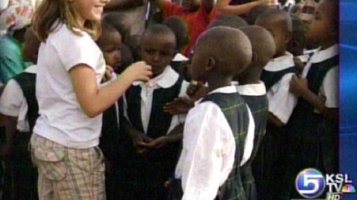 Utah Kids Making Friends with School Children in Kenya