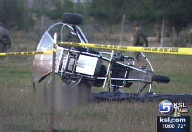 Manhunt Ends with Man Dead in Paraglider Crash