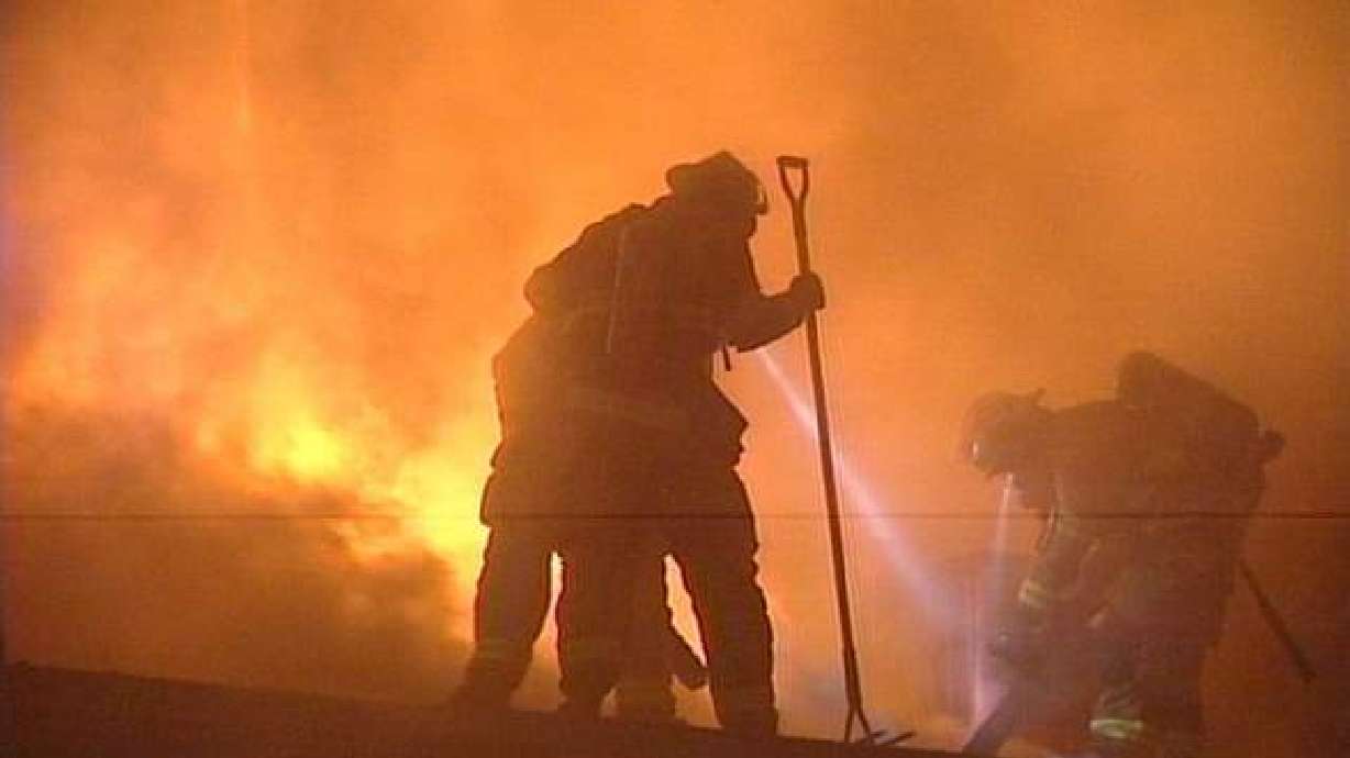 Millcreek Home Goes Up in Flames