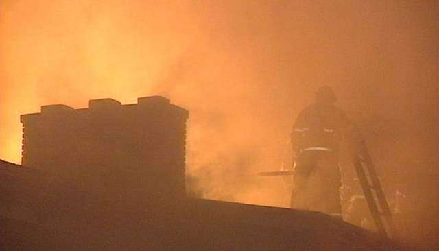 Millcreek Home Goes Up in Flames