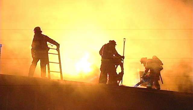 Millcreek Home Goes Up in Flames