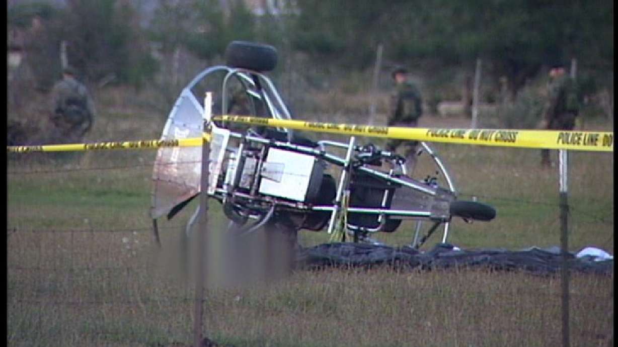 Police Rule Paraglider Death a Suicide