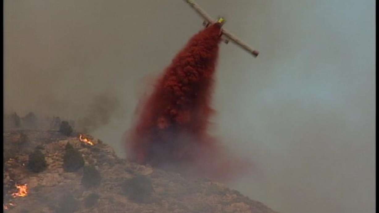 Suspicious Fire near Ogden Canyon Doubles in Size