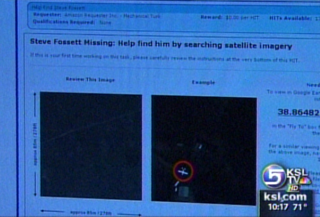 Volunteers Going Online in Search for Fossett