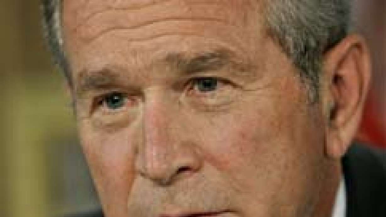 Bush's Approval Rating Falls in Utah, Poll Finds