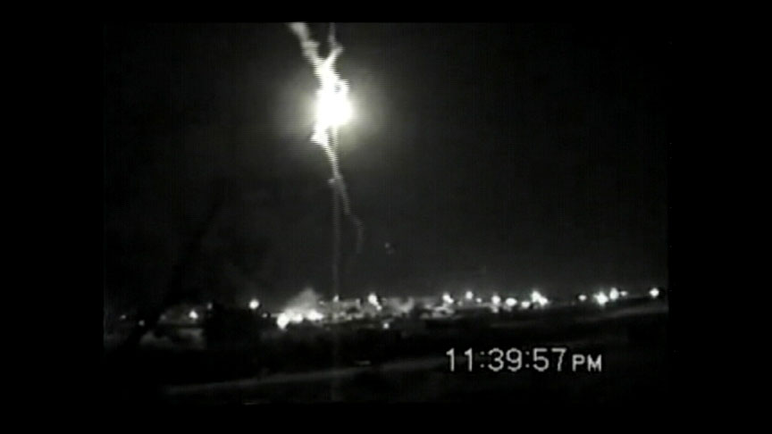 The controversy is about thousands of illumination flares ATK sold the military that light up a square mile. The worry is a flare could explode accidentally and sink a ship or bring down an airplane.