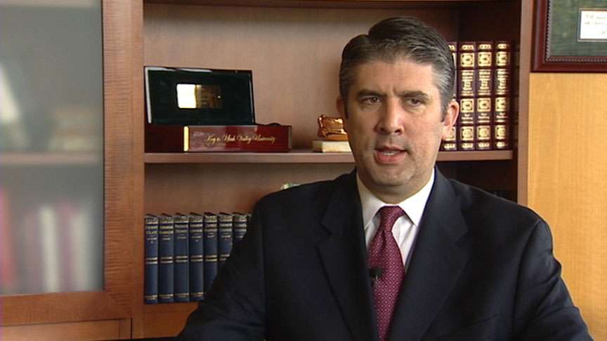 "We want to impute to them our ideologies, our religion, because it then seems to ratify what we believe in," Utah Valley University President and author Matthew Holland, Ph.D.