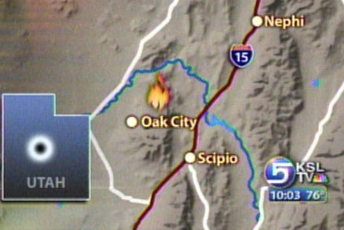 Firefighter Dies In Central Utah Blaze