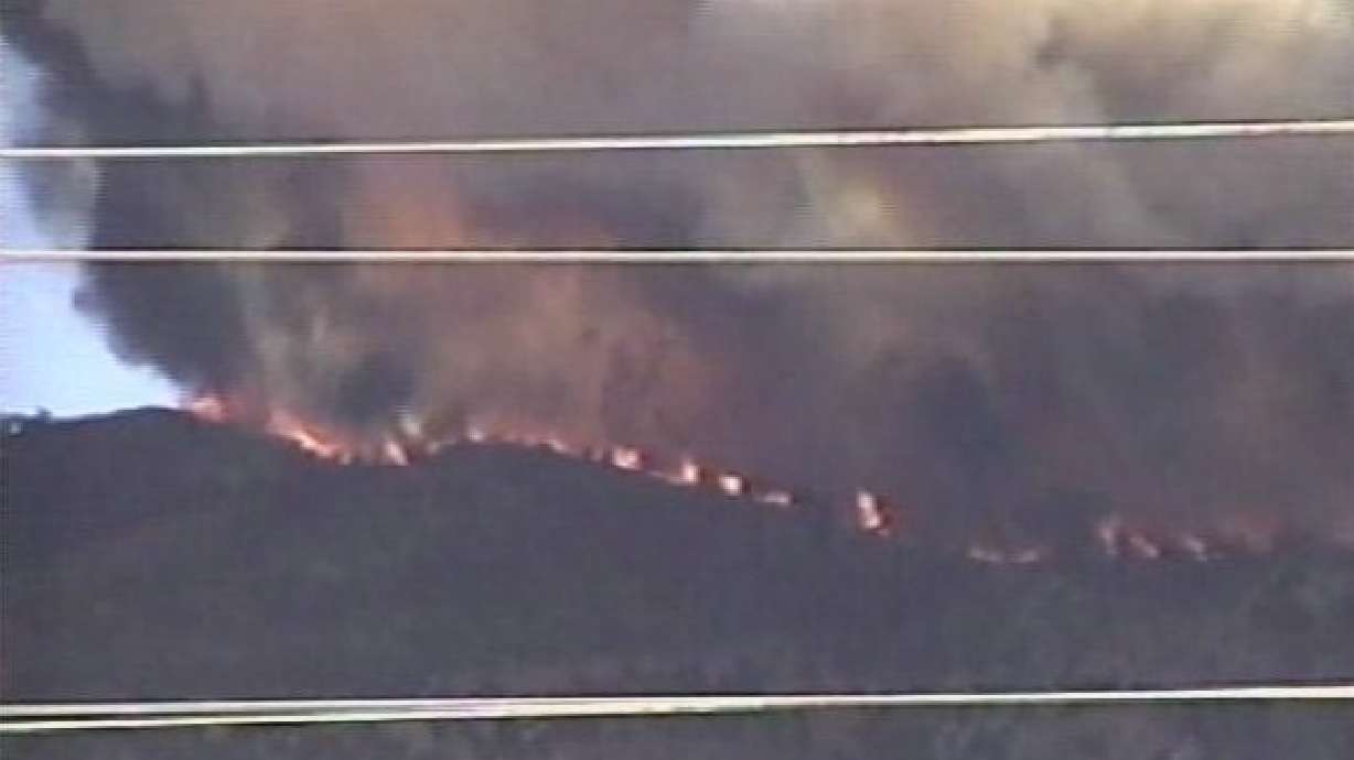 Firefighter Dies In Central Utah Blaze