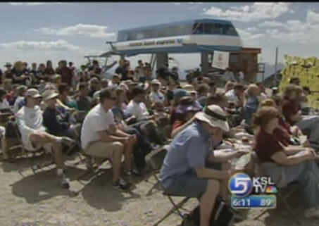 Cancer Survivors Hold Event Atop Snowbird's Hidden Peak