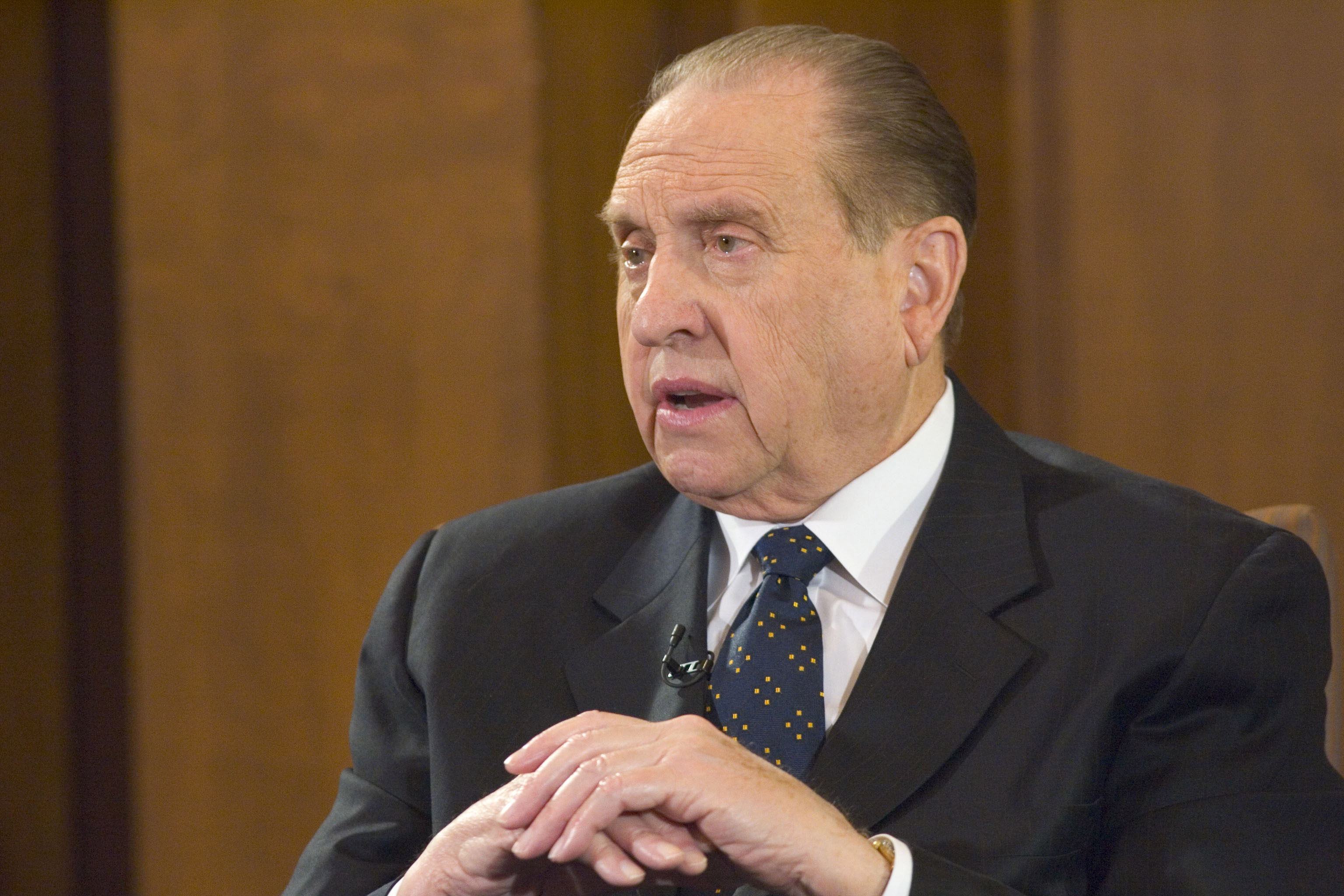 President Monson Celebrating Birthday