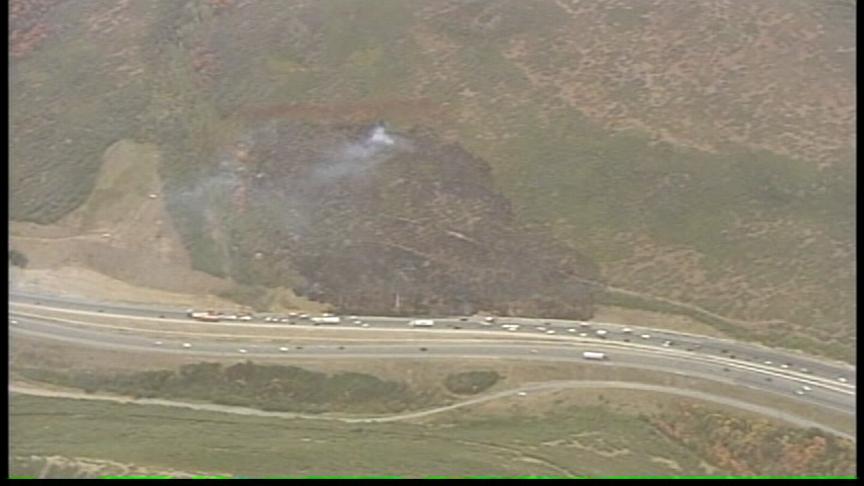 Wildfire in Parley's Canyon Now Out
