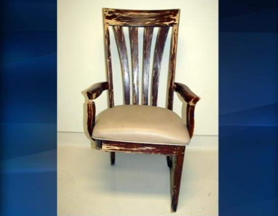 Police Hope Chair will Help Solve Murder