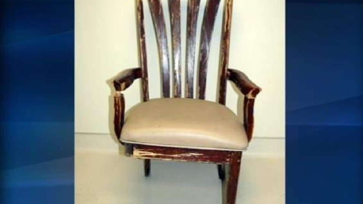 Police Hope Chair will Help Solve Murder