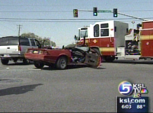Two Injured in Car Accident