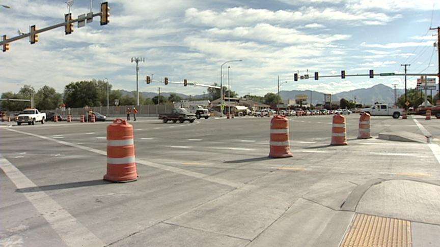 Continuous Flow Intersection on Bangerter Hwy Open