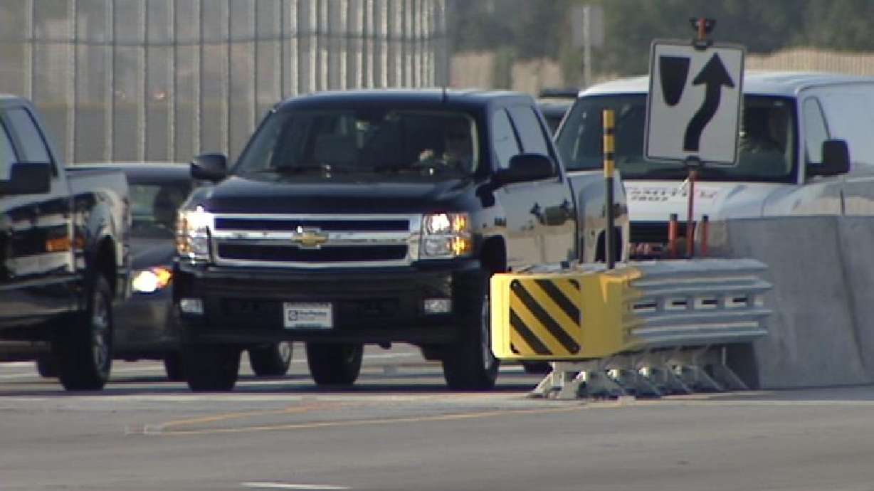 Continuous Flow Intersection Opens to Rush Hour Traffic