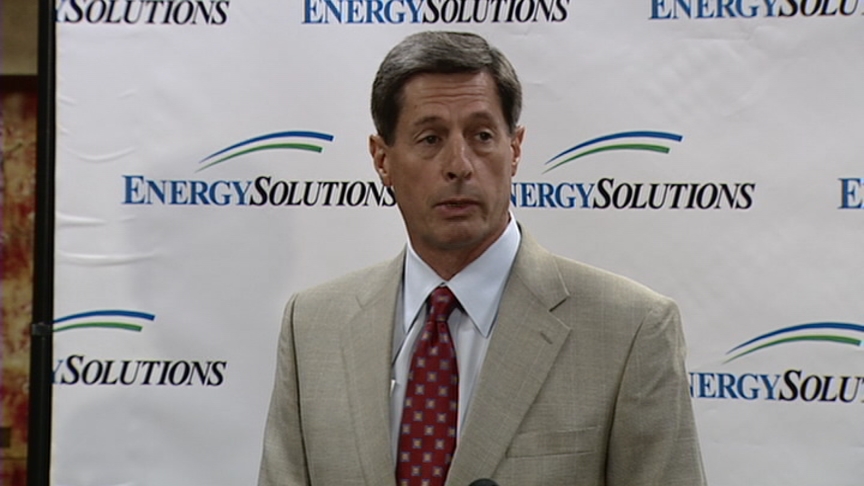 EnergySolutions CEO Val Christensen