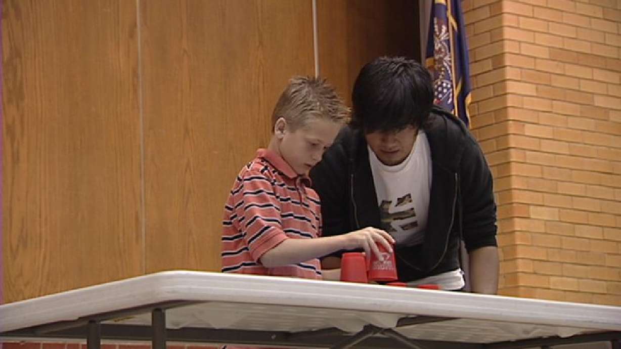 Local Elementary School Takes Up Speed Stacking