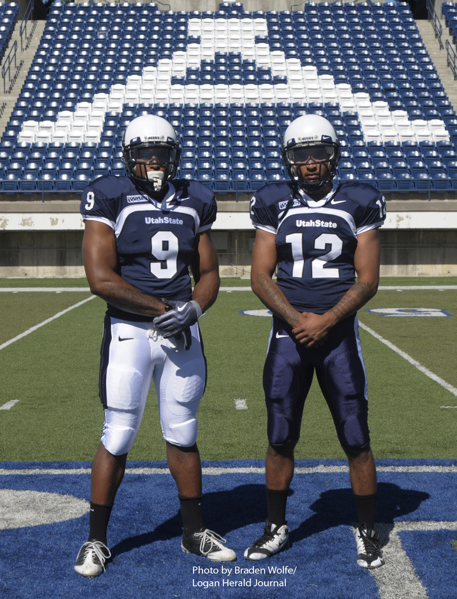 Utah State football unveils new home uniforms and helmets for 2010 Season