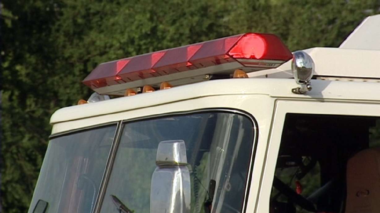 Woman rescued from apartment fire