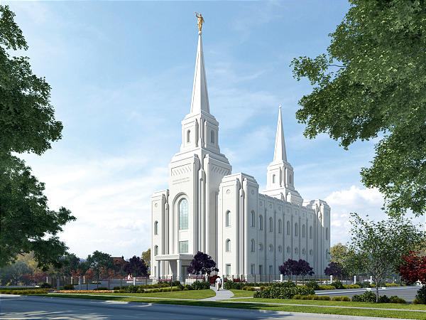 This is what the Brigham City Temple will look like upon completion