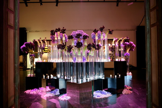 "[Jeff's] signature is monochromatic. He uses one or two colors and bright colors that most people wouldn't put together, like orange and purple," said Jeff's father Larry Leatham.