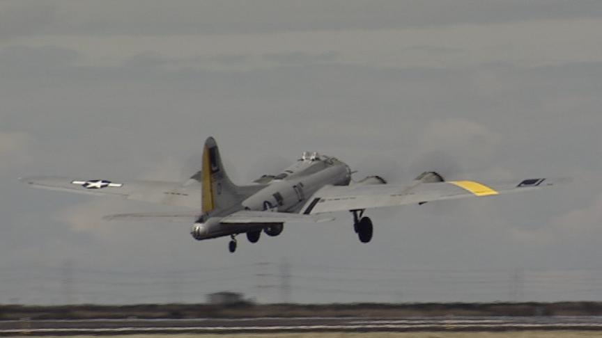 World War II Bomber Visits Salt Lake