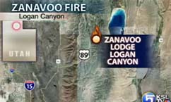 Investigators Look for Cause of Lodge Fire