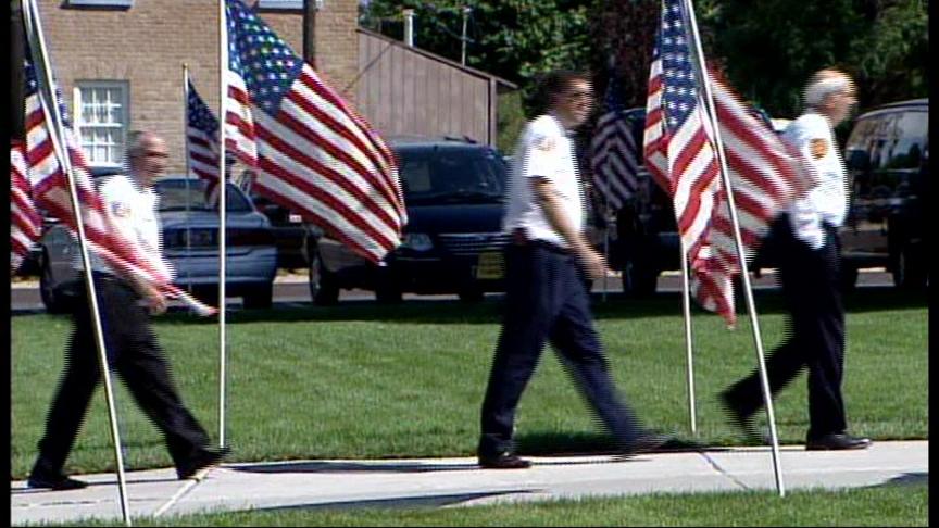 Friends and Family Gather for Firefighter's Funeral