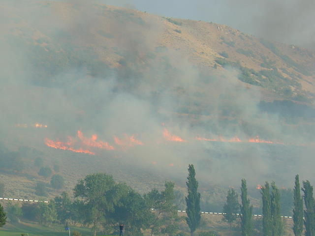 Wildfire Threatens Homes in Box Elder County