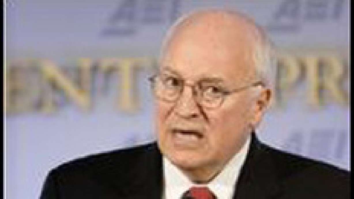 Cheney Returning to Utah