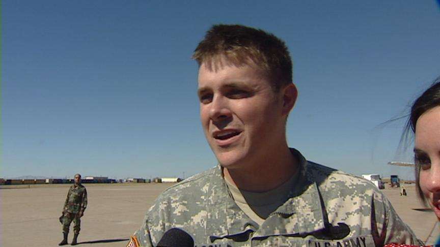 Families Welcome Home 321st Engineering Battalion