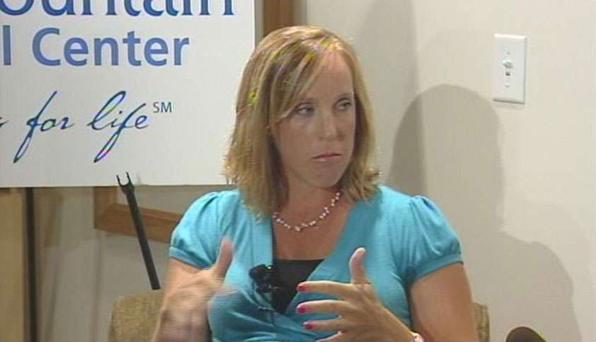 Nurse Kristi Christensen described the crash scene as "eerily quiet."