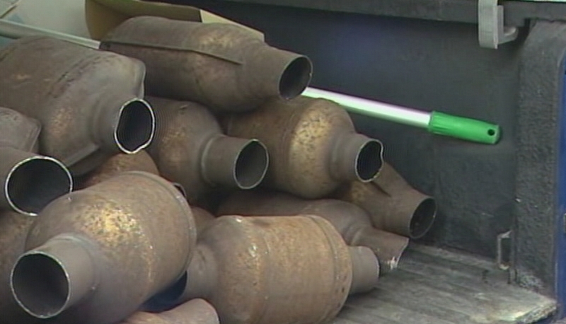 Sandy man charged in catalytic converter thefts