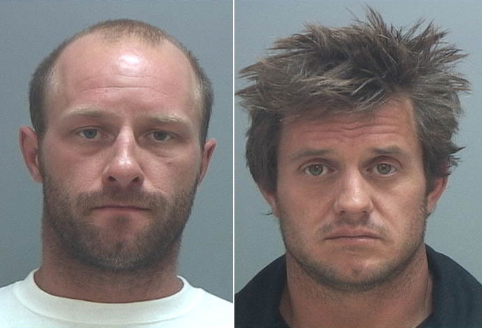 Eugene "E.J." Poplawski, left, and Jason Ray, right.