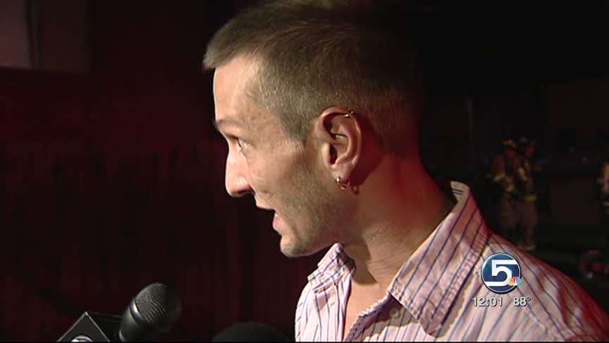 Resident Aaron Royce said, "That's my whole life in that apartment."