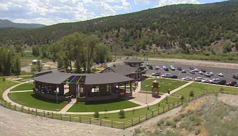 A ceremony was held to officially open the Tie Forks rest area. It replaces the old Tucker rest area, which was demolished to eliminate a dangerous curve in the highway.