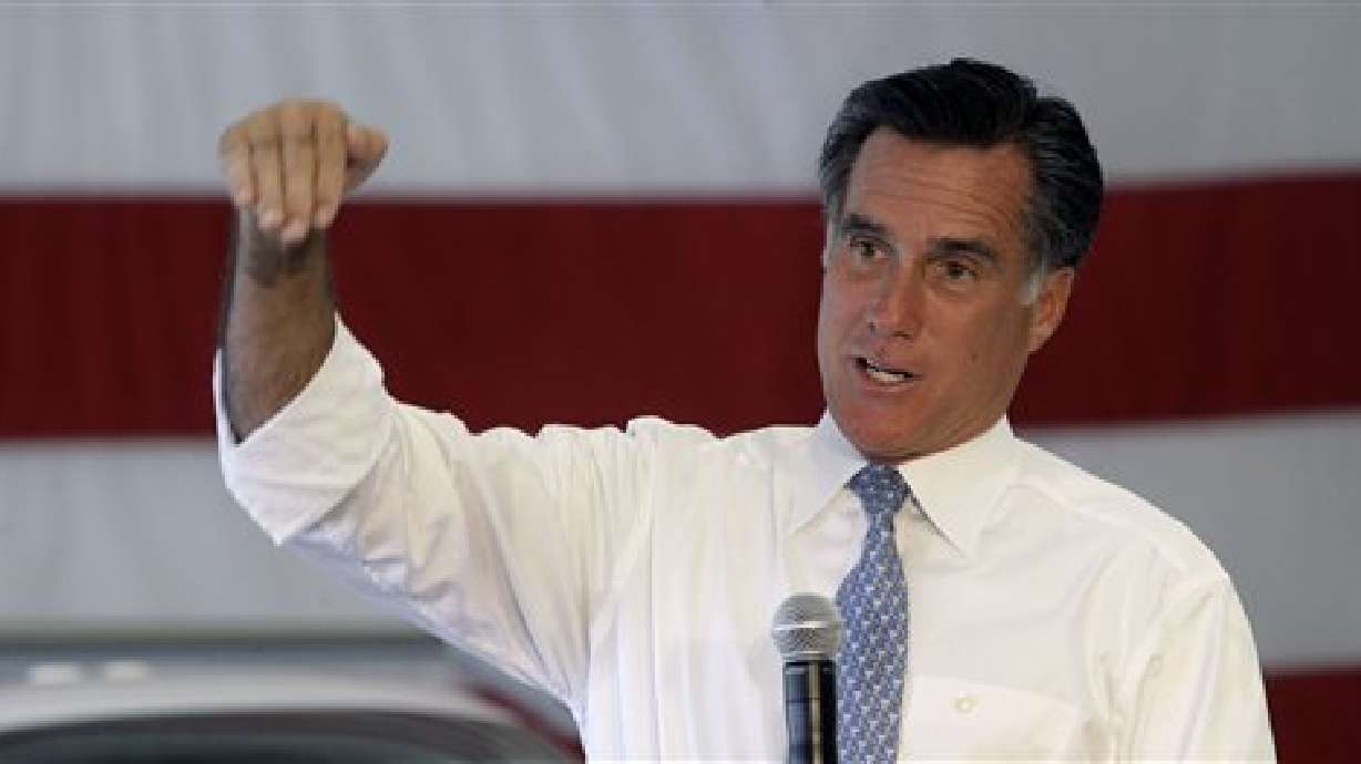 Romney Returning to Utah for Weekend Fundraisers