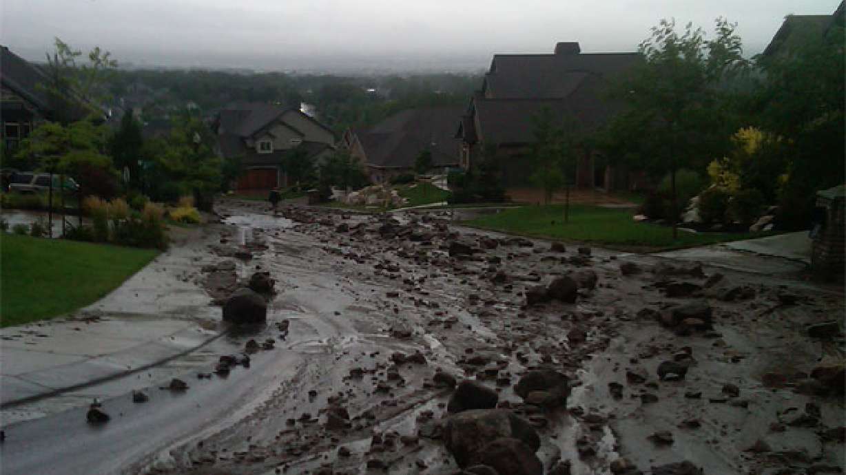 April showers bring Utah mudslides