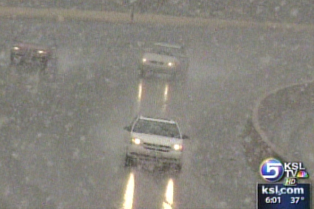 Snow Hits the Wasatch Front: Photo Gallery